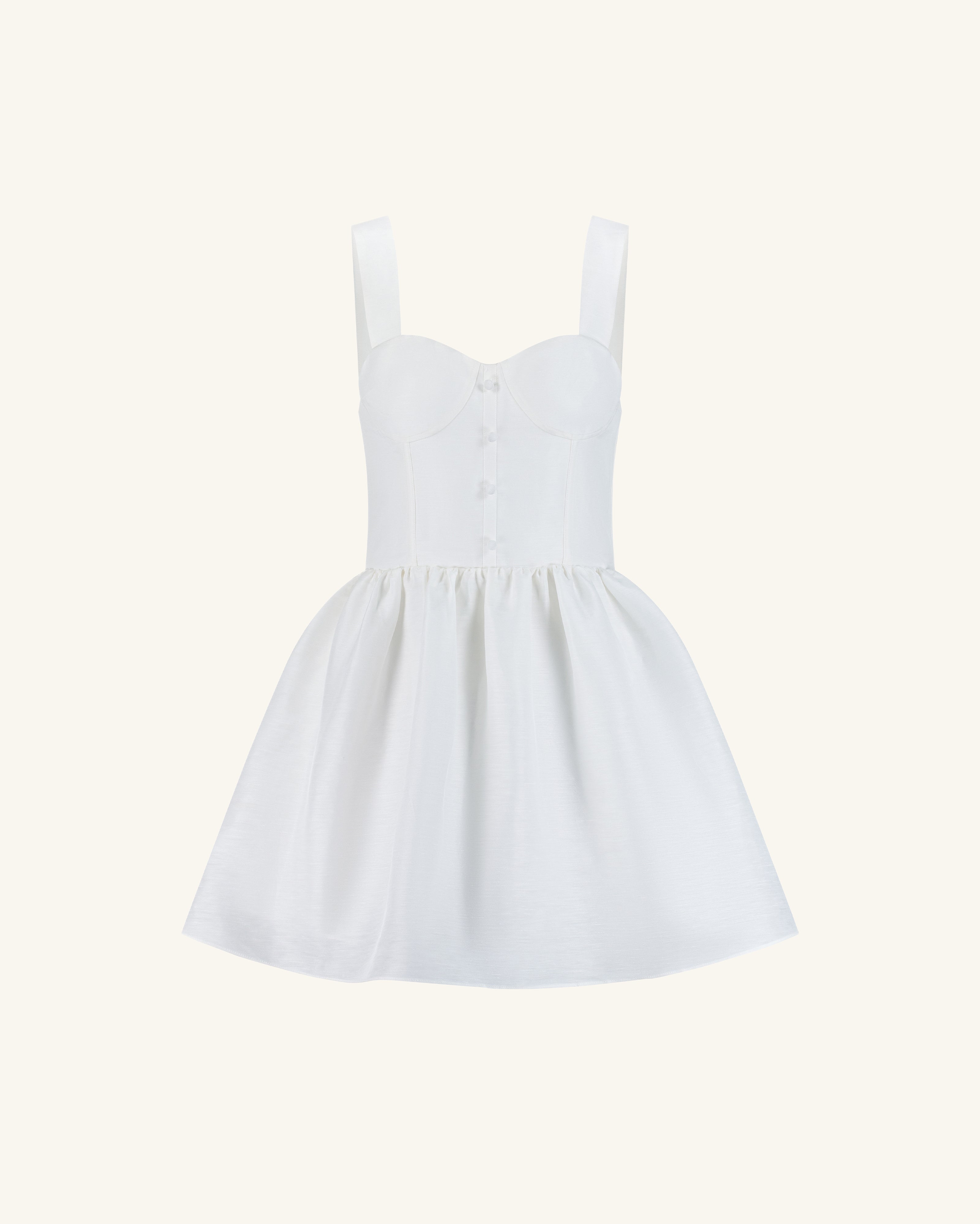 Amelia Avorio Mini Dress